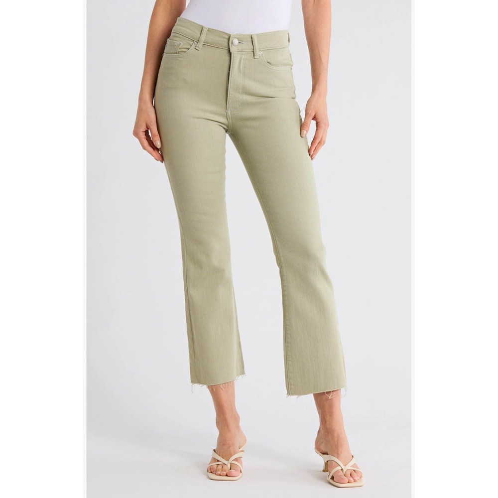 DL1961 NWT Bridget Instasculpt High Rise Bootcut Jeans Dried Sage Msrp$209 Sz 29